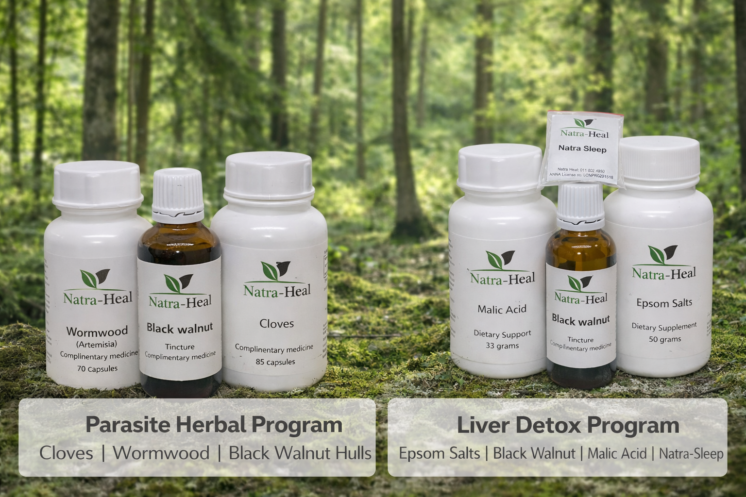 Total Cleanse Package for Parasites and Liver