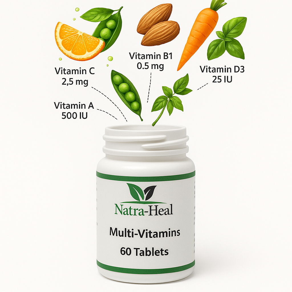 Natra-Heal Multi-Vitamin 60 Tablets